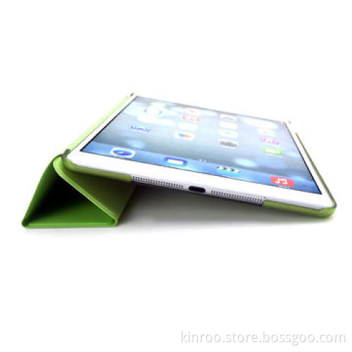 3-panel Cover for iPad air, with transparent shell